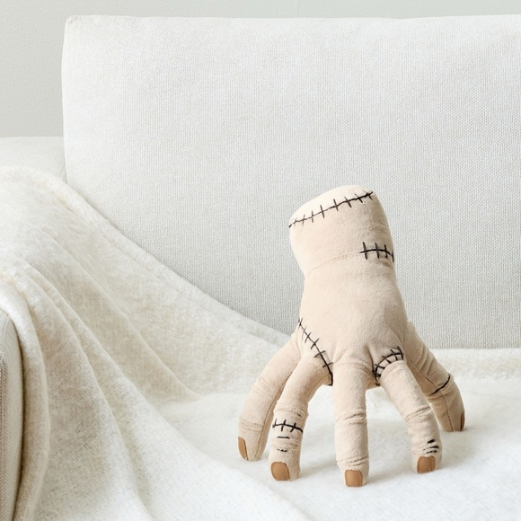 Pottery Barn Wednesday Thing Shaped Pillow BNWT - Picture 4 of 4